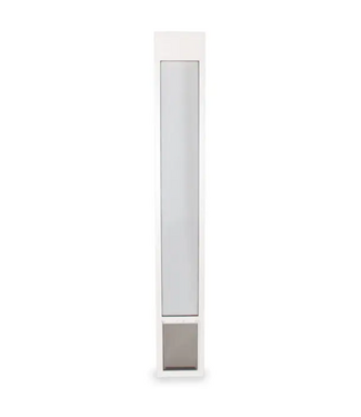 53919 White Aluminum Pet Door for Sliding Door