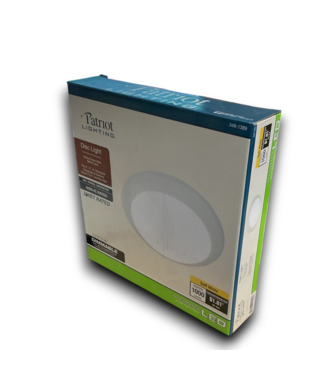 53935 White Finish Disc Recessed Light 7" x 2"