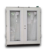 53937 White Fiberglass 1-Lite French Patio Door 72" x 80" LH