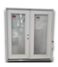 53937 White Fiberglass 1-Lite French Patio Door 72" x 80" LH