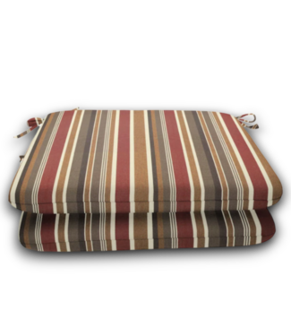 53951 Redwood Outdoor Patio Cushions 2-pk