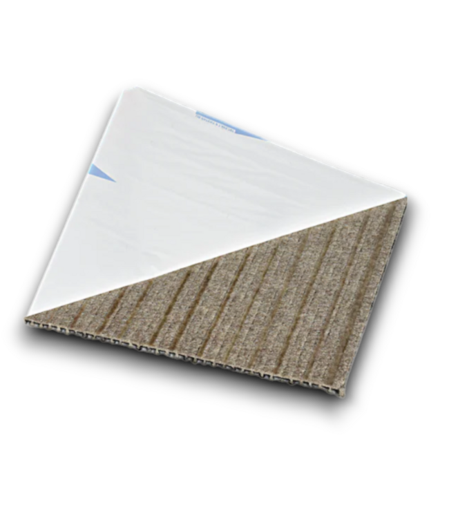 53952 24" x 24" Brindle Brown Peel and Stick 40 Square Feet