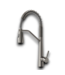 53950 Silver Commercial Style Single Handle Kitchen Faucet
