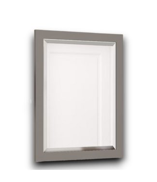 54008 Gray Framed Mirror 24” x 30”
