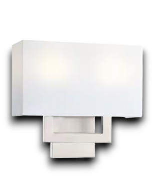 54018 Brushed Nickel 2-Light Wall Sconce