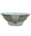 54023 Blue Oval Ceramic Undermount Bathroom Sink