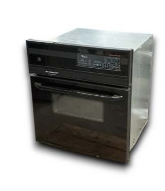 54027 Built-In Single Black Wall Oven