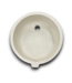 54028 Antique White Round Undermount Bathroom Sink