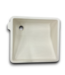 54029 Antique White Rectangular Ramp Bathroom Sink