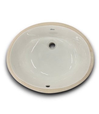 54033 Ceramic Undermount Oval Bathroom Sink