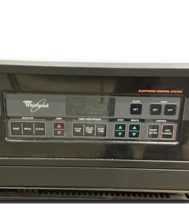 54027 Built-In Single Black Wall Oven