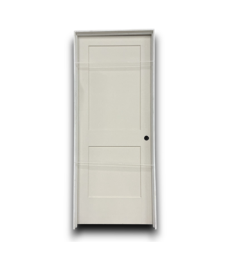 54043 Prehung Primed 2-Panel Interior Door LH 32” x 80”