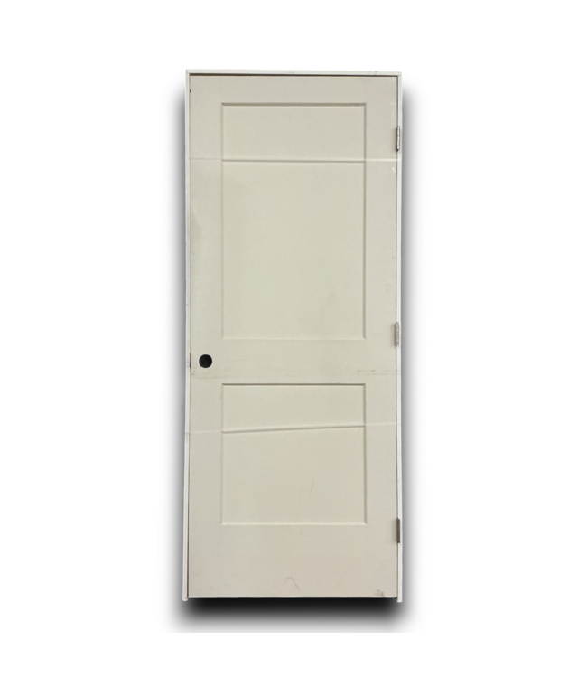54043 Prehung Primed 2-Panel Interior Door LH 32” x 80”