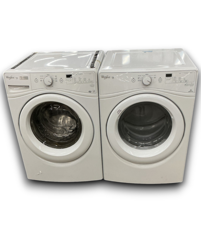 54048 White Electric Stackable Washer & Dryer