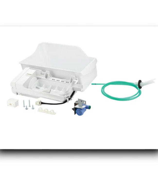 54053 Tip-Out Door Cubed Ice Maker White