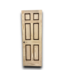 54038 Natural Solid Interior Door 28” x 80” LH
