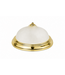 54062 Polished Brass 11 In Dome Ceiling Fixture
