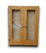 54075 Wood Prehung French Doors With Full Glass