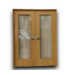 54075 Wood Prehung French Doors With Full Glass