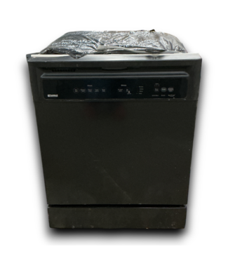 54077 Black Front Mounted Dishwasher