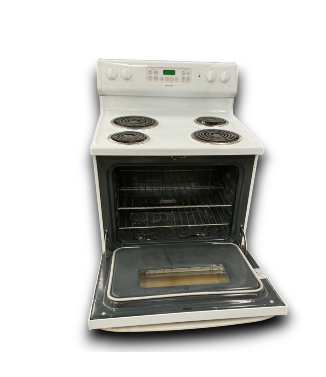 54080 White Electric Range