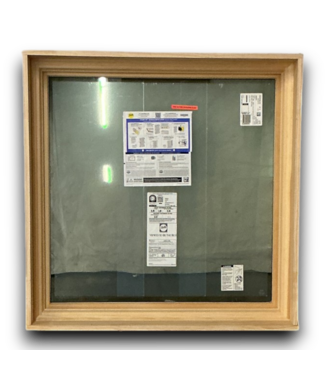 54067 Wood Casement Picture Window 35 x 35