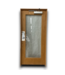 54070 Prehung Wood Glass Commercial Door with Hardware