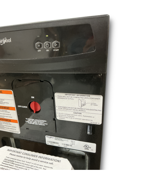 54068  Built-In Trash Compactor GX900QPPS