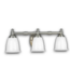 54095 Chrome Victorian 3 Light Vanity Light
