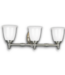 54095 Chrome Victorian 3 Light Vanity Light