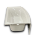 54091 Acrylic White Curved Elevate 60" Bathtub