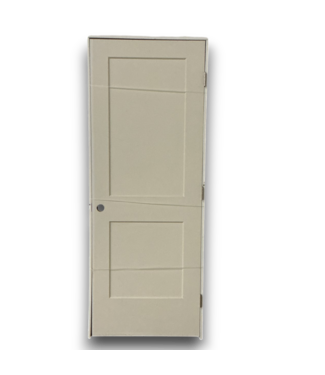 54114 30 X 81 Prehung Interior 2 Recessed Panel Door