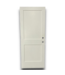 54125 32 X 80 White Solid Exterior Door 2 Panel Design