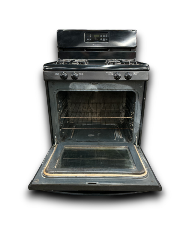 54147 Black Gas Range 30"