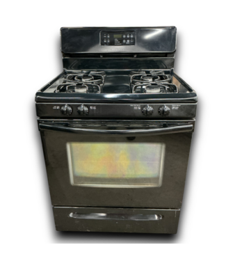 54147 Black Gas Range 30"
