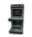 54150 Black Double Oven 27"