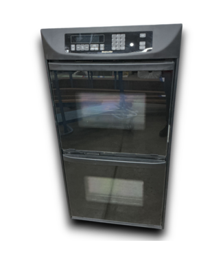 54150 Black Double Oven 27"