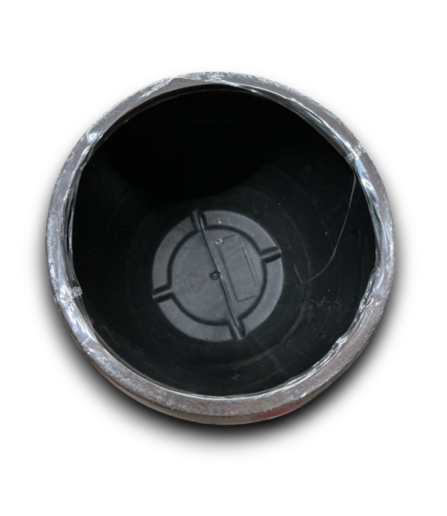 54149 Round Bronze Resin Planter