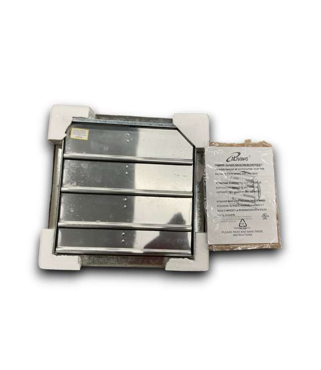 54175 16" Automatic Shutter Exhaust Fan Wall Mount