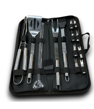 54174 Stainless Steel 10-piece Grill Tool Set