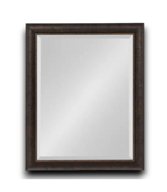 54181 Bronze Framed Mirror 27.5" X 33.5"