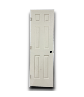 54184 6 Panel Hollow Core Prehung Interior Door 24 X 80