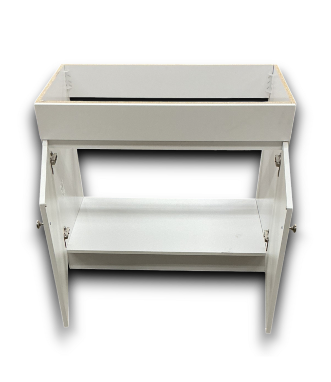 54205 White Bathroom Sink Base 36"