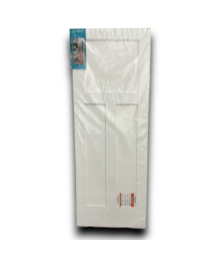 54226 30 X 80 White Primed 3 Panel Interior Door Slab
