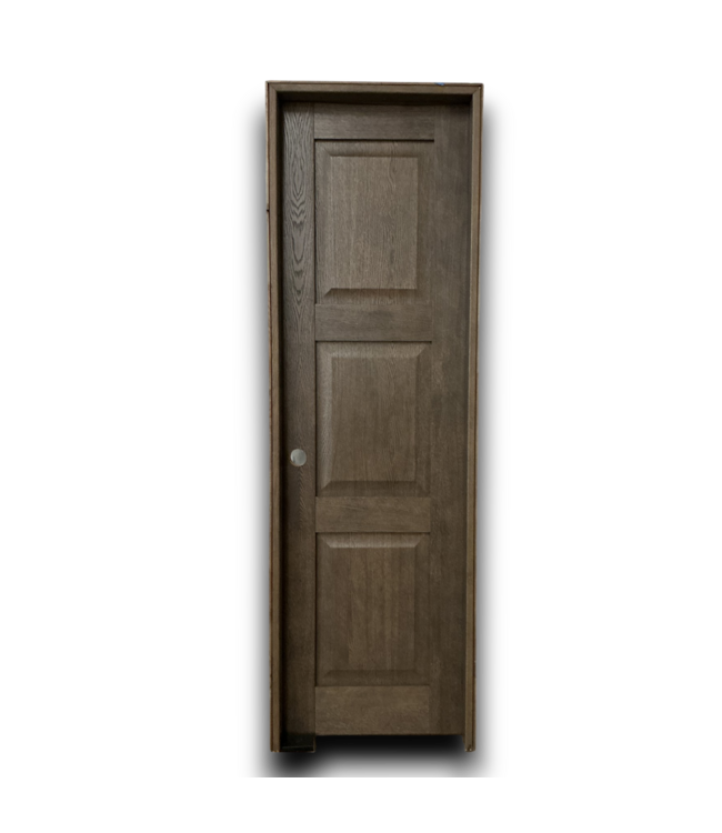 54229 Prehung Brown Solid Interior Door 24" X 80" Rh4"