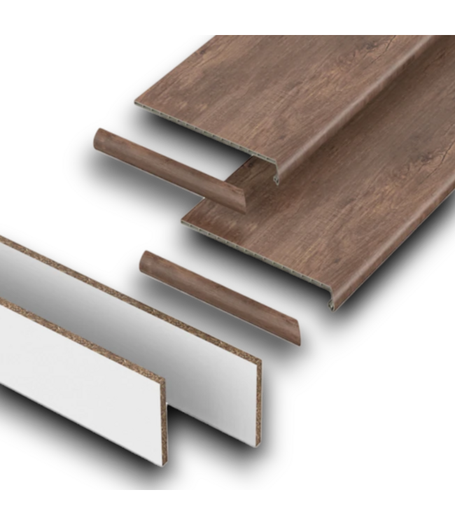 54240 48 X 12 X 2 Vinyl Bullnose Stair Tread