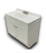 54250 White Vanity With Sink Top & Faucet 36"
