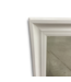 54251 Rectangle White Beveled Wall Mirror