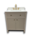 54255 Sandbanks 30" Bathroom Vanity With Top And Faucet