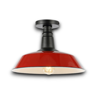 54262 Camilla Classic Industrial Red/black Outdoor Light